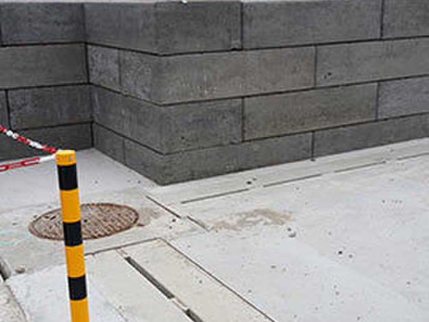Murs de soutènement bas